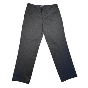 Dockers Mens Signature Classic Fit Flex Comfort Lux Stretch Pants Gray 36x32 NWT